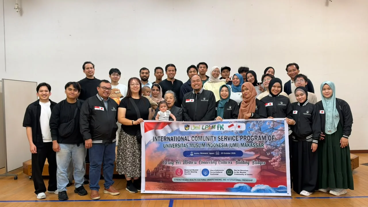 FK UMI Gelar International Community Service di Jepang, Angkat Isu Kesehatan Mental Ibu Hamil dan Sistem Pelayanan Kesehatan