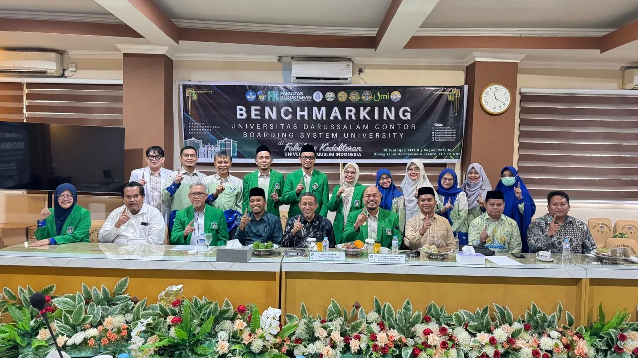 Universitas Darussalam Gontor Benchmarking ke Fakultas Kedokteran UMI untuk Penguatan Sistem Akreditasi