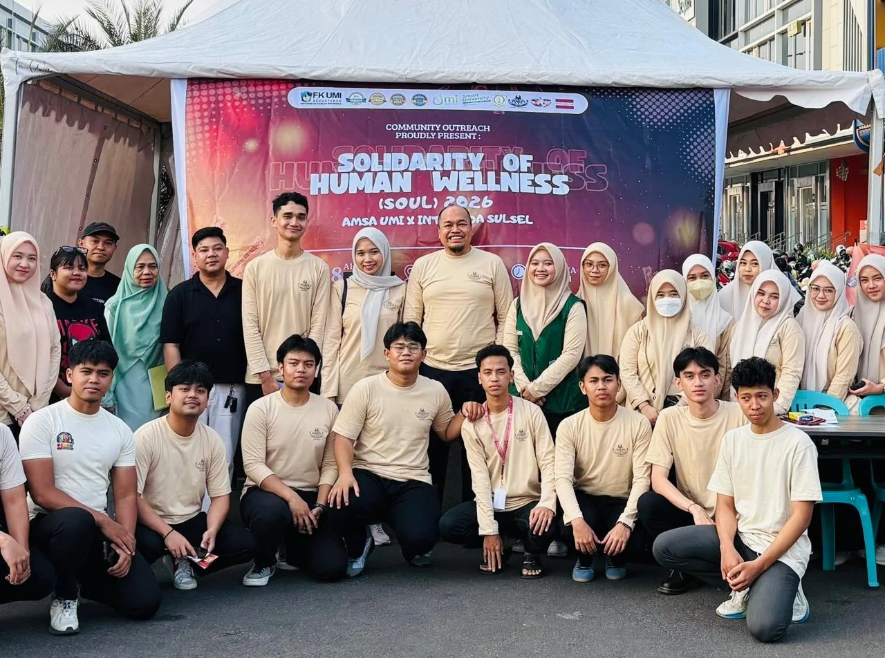 AMSA KBMFK UMI Gelar SOUL 2026, Hadirkan Edukasi Kesehatan dan Pemeriksaan HIV di Makassar