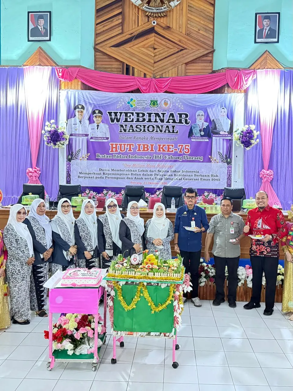 Dekan FK UMI Jadi Narasumber Webinar Nasional Kegawatdaruratan Maternal yang Diselenggarakan IBI Cabang Kabupaten Pinrang