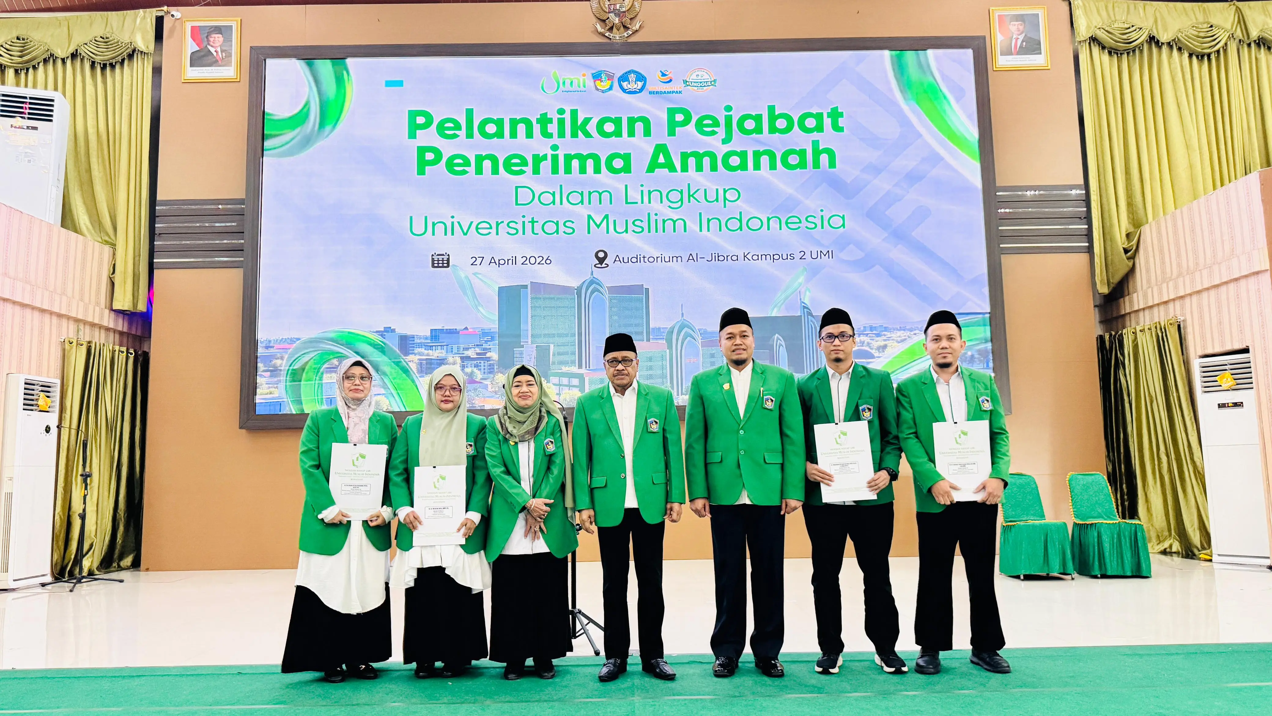Jajaran Wakil Dekan FK UMI Resmi Dilantik, Siap Jalankan Amanah Kepemimpinan